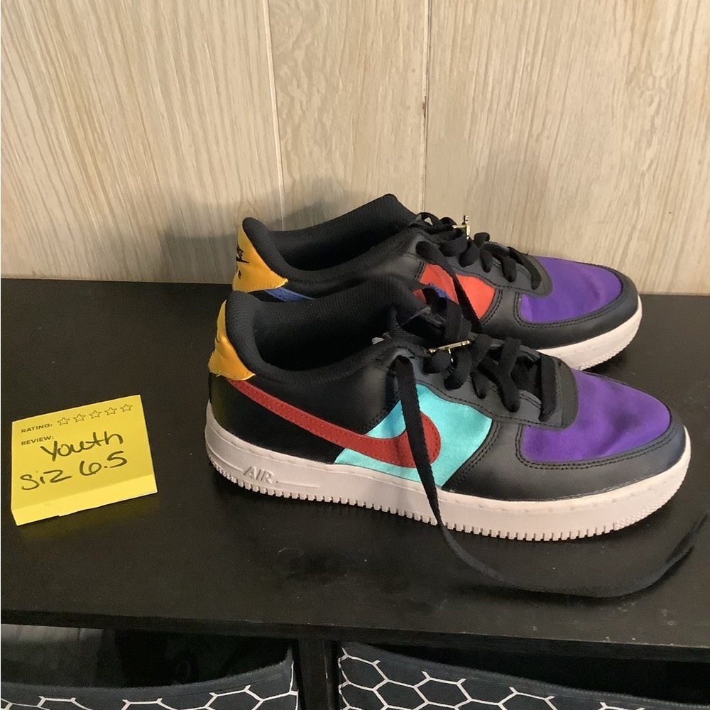Air Force Ones. Multi color